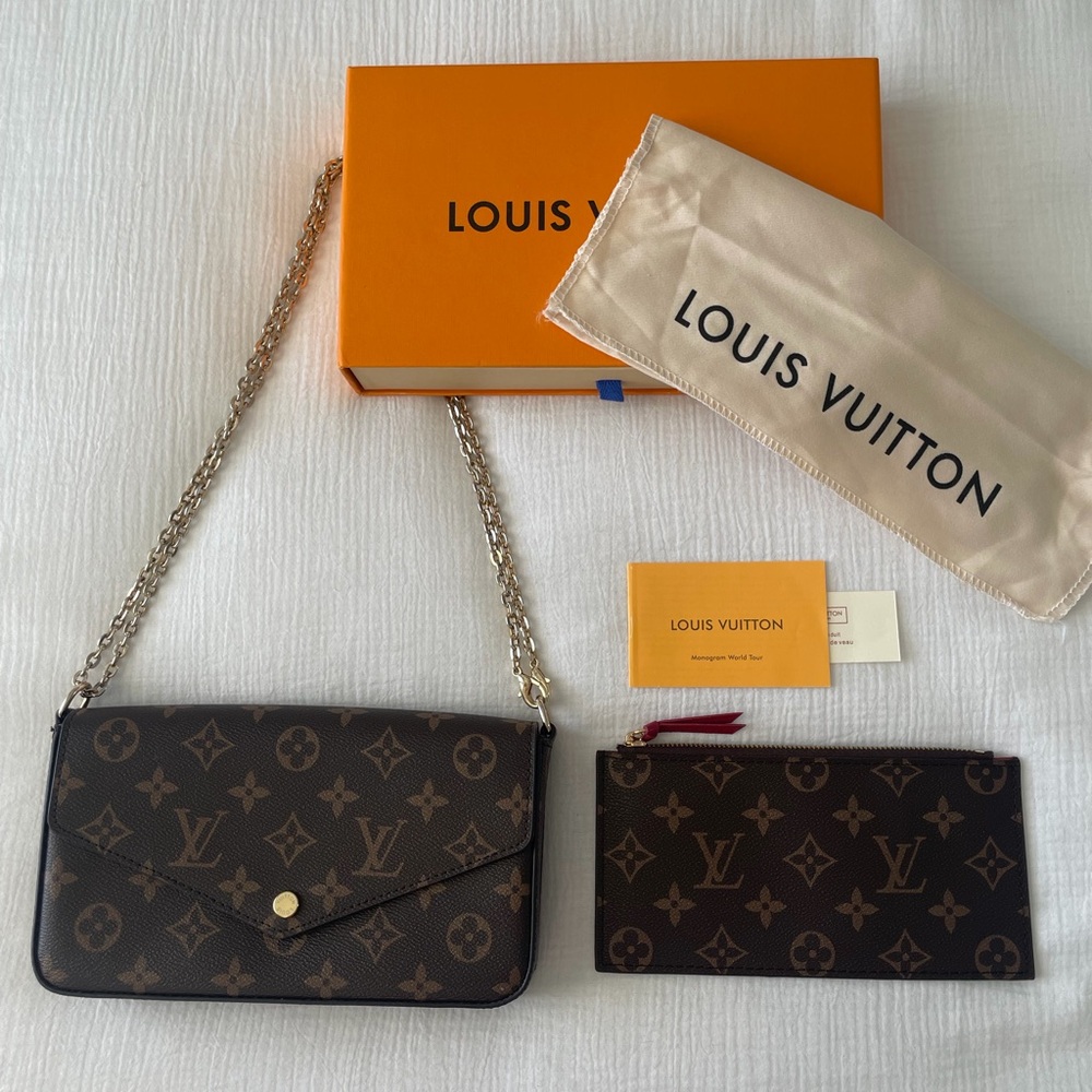 Louis Vuitton Monogram Pochette Félicie (with zip pocket) - Picture 2 of 15